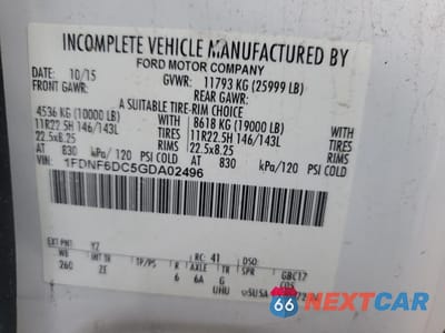 Zdjęcie 13 z 13 samochodu: 2016 FORD F-450 SUPER DUTY FLATBED TRUCK VIN:1FDNF6DC5GDA02496 - miniatura
