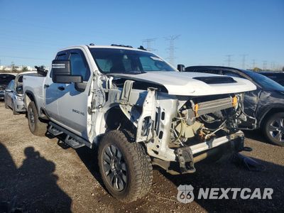 Czwarte zdjęcie samochodu z boku: 2024 CHEVROLET SILVERADO K2500 CUSTOM VIN:1GC5YME77RF230639 - miniatura