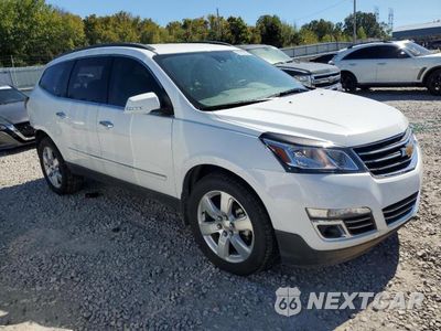 Czwarte zdjęcie samochodu z boku: 2016 CHEVROLET TRAVERSE LTZ VIN:1GNKRJKD9GJ170079 - miniatura