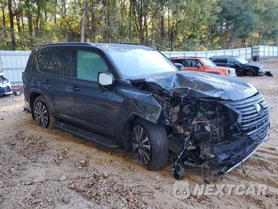 Czwarte zdjęcie samochodu z boku: 2023 LEXUS LX 600 BASE VIN:JTJAB7CX7P4032251 - miniatura