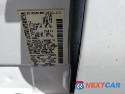 Zdjęcie 13 z 13 samochodu: 2006 NISSAN QUEST S VIN:5N1BV28U66N117909 - miniatura