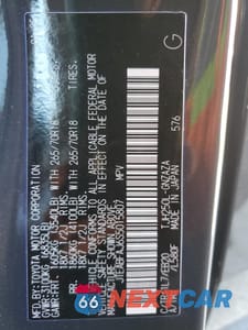 Zdjęcie 12 z 13 samochodu: 2025 TOYOTA LAND CRUISER BASE VIN:JTEABFAJ6S5015807 - miniatura