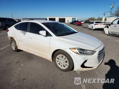 Czwarte zdjęcie samochodu z boku: 2017 HYUNDAI ELANTRA SE VIN:5NPD74LF2HH086799 - miniatura