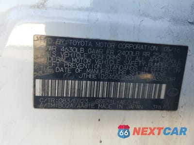 Zdjęcie 12 z 14 samochodu: 2016 LEXUS IS350 VIN:JTHBE1D24G5028049 - miniatura