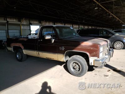 Czwarte zdjęcie samochodu z boku: 1983 CHEVROLET K10 VIN:1GCEK14H7DF305679 - miniatura