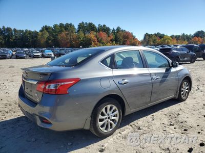 Trzecie zdjęcie samochodu z tyłu: 2017 NISSAN SENTRA S VIN:3N1AB7AP6HY280269 - miniatura