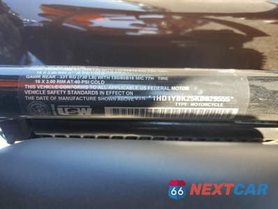 Zdjęcie 9 z 10 samochodu: 2019 HARLEY-DAVIDSON FLHCS VIN:1HD1YBK25KB029555 - miniatura