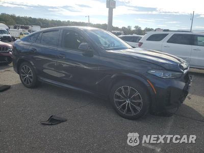 Czwarte zdjęcie samochodu z boku: 2025 BMW X6 XDRIVE40I VIN:5UX33EX08S9X04354 - miniatura