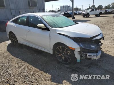 Czwarte zdjęcie samochodu z boku: 2021 HONDA CIVIC SPORT VIN:2HGFC2F82MH532718 - miniatura