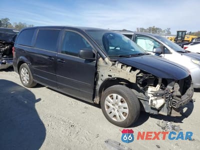 Czwarte zdjęcie samochodu z boku: 2017 DODGE GRAND CARAVAN SE VIN:2C4RDGBG6HR780358 - miniatura