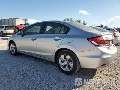 Drugie zdjęcie samochodu z przodu: 2013 HONDA CIVIC LX VIN:2HGFB2F52DH539385 - miniatura