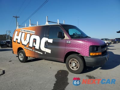 Czwarte zdjęcie samochodu z boku: 2012 CHEVROLET EXPRESS G3500 VIN:1GCZGTBGXC1183288 - miniatura