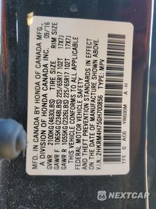 Zdjęcie 13 z 15 samochodu: 2016 HONDA CR-V EXL VIN:2HKRM4H75GH700856 - miniatura