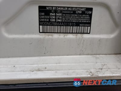 Zdjęcie 13 z 13 samochodu: 2010 MERCEDES-BENZ S 550 VIN:WDDNG7BB6AA311815 - miniatura