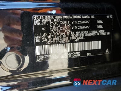 Zdjęcie 13 z 14 samochodu: 2021 TOYOTA RAV4 XLE VIN:2T3P1RFV7MW155388 - miniatura