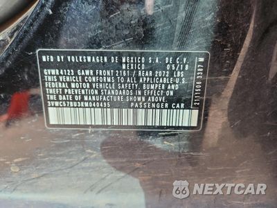 Zdjęcie 12 z 14 samochodu: 2019 VOLKSWAGEN JETTA S VIN:3VWC57BU3KM040495 - miniatura