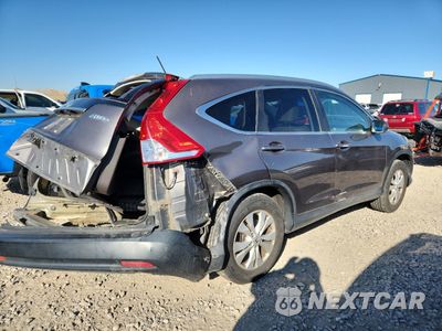 Trzecie zdjęcie samochodu z tyłu: 2012 HONDA CR-V EXL VIN:5J6RM4H76CL020657 - miniatura