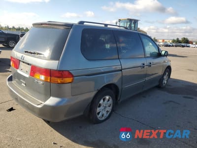 Trzecie zdjęcie samochodu z tyłu: 2002 HONDA ODYSSEY EXL VIN:5FNRL18962B041065 - miniatura