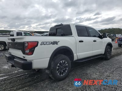 Trzecie zdjęcie samochodu z tyłu: 2023 NISSAN TITAN SV VIN:1N6AA1ED4PN113902 - miniatura