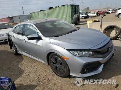 Czwarte zdjęcie samochodu z boku: 2018 HONDA CIVIC EXL VIN:SHHFK7H70JU235594 - miniatura