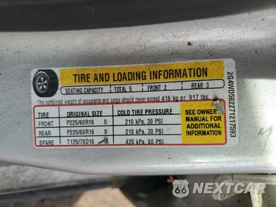 Zdjęcie 12 z 12 samochodu: 2007 BUICK LACROSSE CXL VIN:2G4WD582271217593 - miniatura