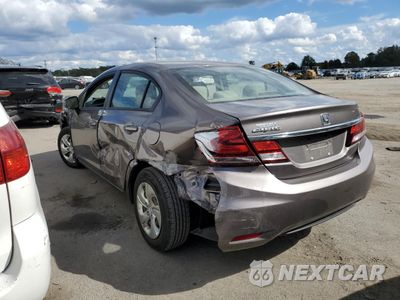 Drugie zdjęcie samochodu z przodu: 2013 HONDA CIVIC LX VIN:19XFB2F57DE227900 - miniatura