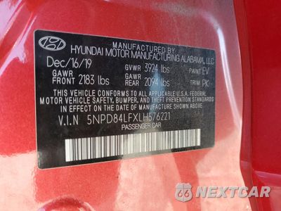 Zdjęcie 12 z 15 samochodu: 2020 HYUNDAI ELANTRA SEL VIN:5NPD84LFXLH576221 - miniatura