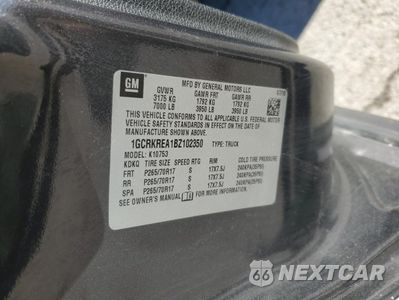Zdjęcie 12 z 12 samochodu: 2011 CHEVROLET SILVERADO K1500 LS VIN:1GCRKREA1BZ102350 - miniatura