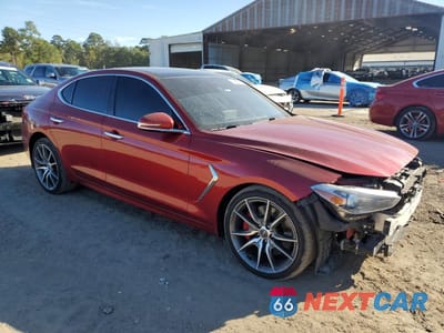 Czwarte zdjęcie samochodu z boku: 2019 GENESIS G70 ELITE VIN:KMTG74LE7KU026830 - miniatura