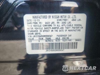 Zdjęcie 12 z 14 samochodu: 2013 INFINITI G37 VIN:JN1CV6AR0DM359347 - miniatura