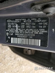 Zdjęcie 12 z 12 samochodu: 2013 HYUNDAI ACCENT GLS VIN:KMHCU4AE2DU365499 - miniatura