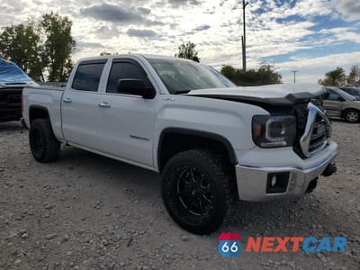 Czwarte zdjęcie samochodu z boku: 2015 GMC SIERRA K1500 SLT VIN:3GTU2VEC2FG363917 - miniatura