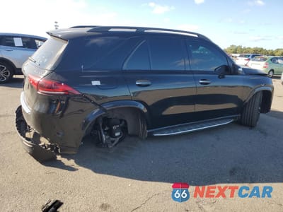 Trzecie zdjęcie samochodu z tyłu: 2021 MERCEDES-BENZ GLE AMG 53 4MATIC VIN:4JGFB6BB7MA499056 - miniatura