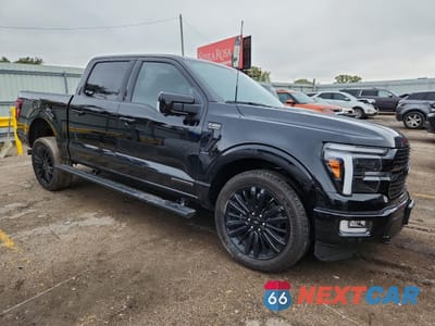 Czwarte zdjęcie samochodu z boku: 2025 FORD F150 PLATINUM VIN:1FTFW7LD1SFA55735 - miniatura