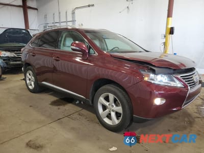 Czwarte zdjęcie samochodu z boku: 2013 LEXUS RX 350 BASE VIN:2T2BK1BA6DC222435 - miniatura