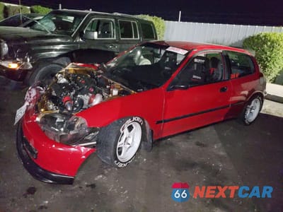 1993 HONDA CIVIC DX 2HGEH2460PH527746 - główne zdjęcie licytacji z USA - miniatura