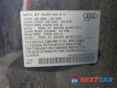 Zdjęcie 13 z 13 samochodu: 2014 AUDI Q7 PRESTIGE VIN:WA1DGAFE6ED009091 - miniatura