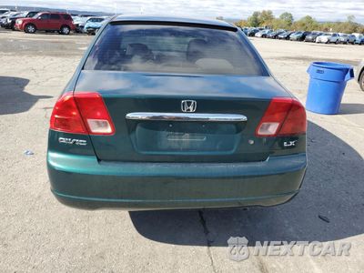 Zdjęcie 6 z 12 samochodu: 2002 HONDA CIVIC LX VIN:1HGES16552L072856 - miniatura