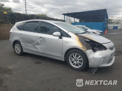 Czwarte zdjęcie samochodu z boku: 2013 TOYOTA PRIUS V VIN:JTDZN3EU6D3191773 - miniatura