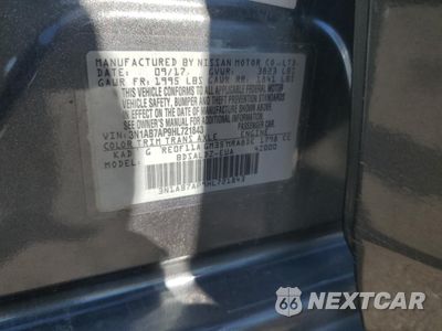 Zdjęcie 13 z 14 samochodu: 2017 NISSAN SENTRA S VIN:3N1AB7AP9HL721843 - miniatura