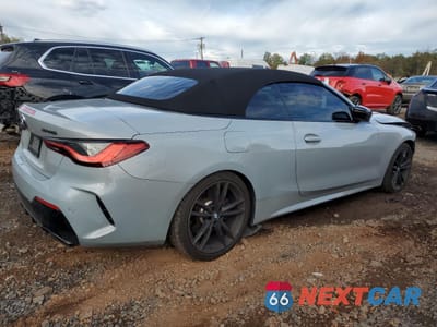 Trzecie zdjęcie samochodu z tyłu: 2022 BMW M440I VIN:WBA53AT08NCJ10750 - miniatura