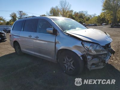 Czwarte zdjęcie samochodu z boku: 2007 HONDA ODYSSEY EXL VIN:5FNRL38617B040477 - miniatura