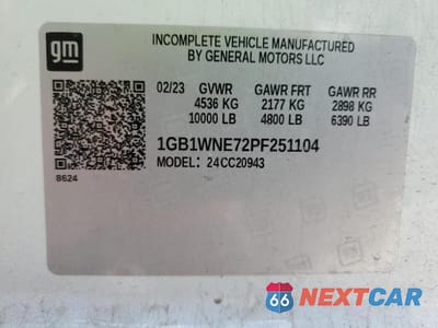 Zdjęcie 13 z 13 samochodu: 2023 CHEVY SILVERADO C2500 VIN:1GB1WNE72PF251104 - miniatura