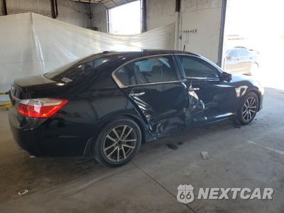 Trzecie zdjęcie samochodu z tyłu: 2013 HONDA ACCORD EXL VIN:1HGCR2F84DA015968 - miniatura