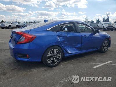 Trzecie zdjęcie samochodu z tyłu: 2016 HONDA CIVIC EXL VIN:2HGFC1F78GH642338 - miniatura