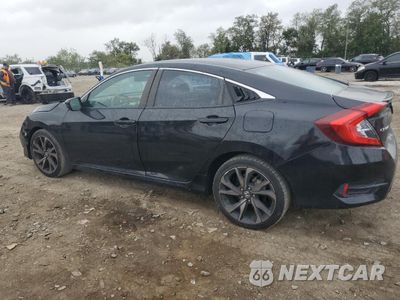 Drugie zdjęcie samochodu z przodu: 2020 HONDA CIVIC SPORT VIN:2HGFC2F89LH582692 - miniatura