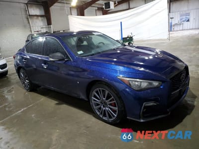 Czwarte zdjęcie samochodu z boku: 2018 INFINITI Q50 RED SPORT 400 VIN:JN1FV7AR9JM481171 - miniatura