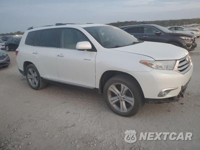Czwarte zdjęcie samochodu z boku: 2012 TOYOTA HIGHLANDER LIMITED VIN:5TDDK3EH9CS150461 - miniatura