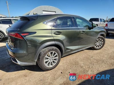 Trzecie zdjęcie samochodu z tyłu: 2021 LEXUS NX 300H BASE VIN:JTJDJRDZ3M2159517 - miniatura