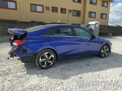 Trzecie zdjęcie samochodu z tyłu: 2022 HYUNDAI ELANTRA LIMITED VIN:KMHLP4AG4NU330523 - miniatura